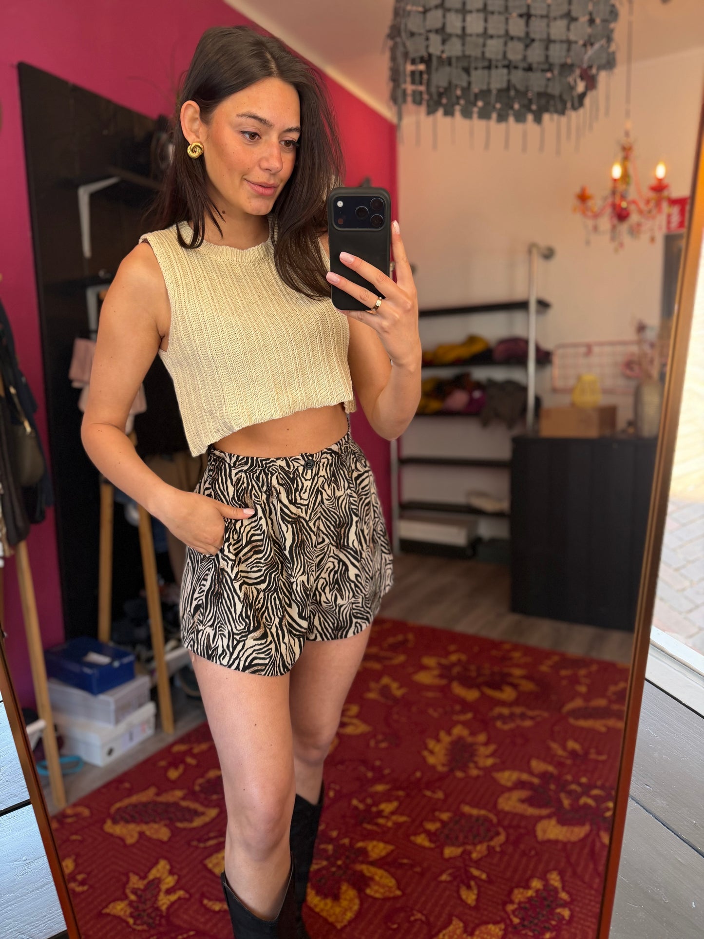 269-209 Zebra short maat M