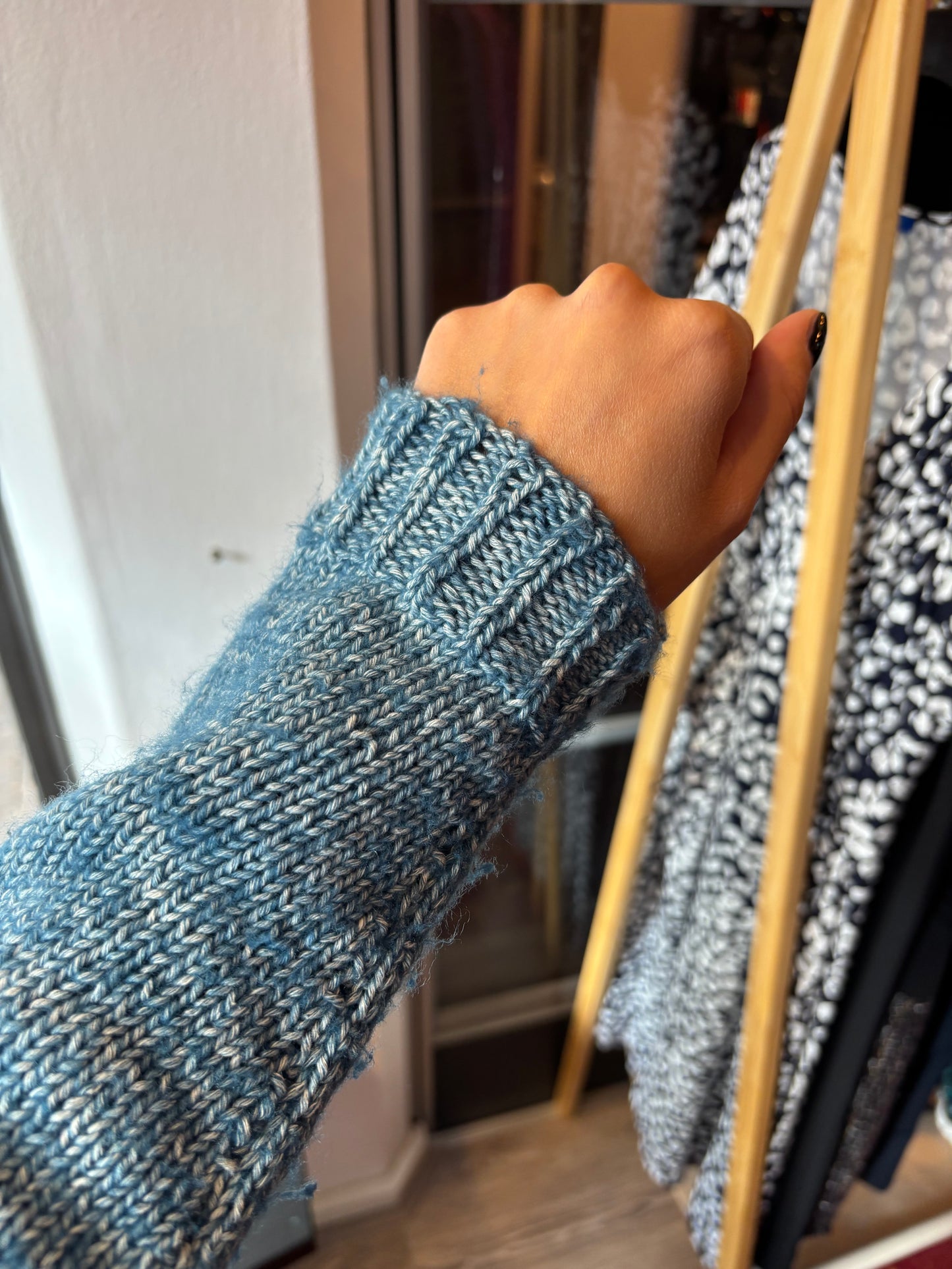 400-113 Blauw vest maat S/M