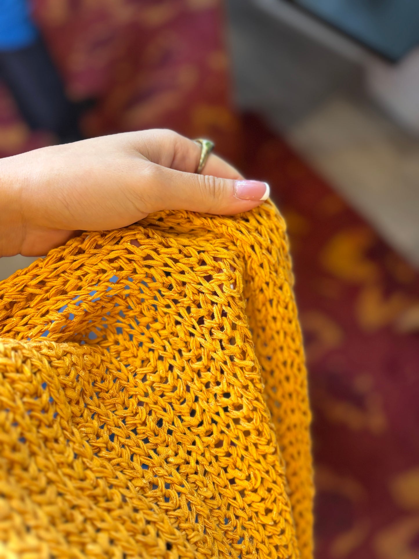 297-31 Minimum trui gehaakt maat t/m M