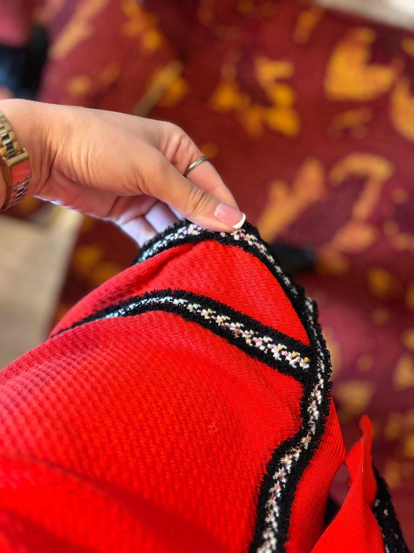 431-32 Pinko football polo jurk maat S