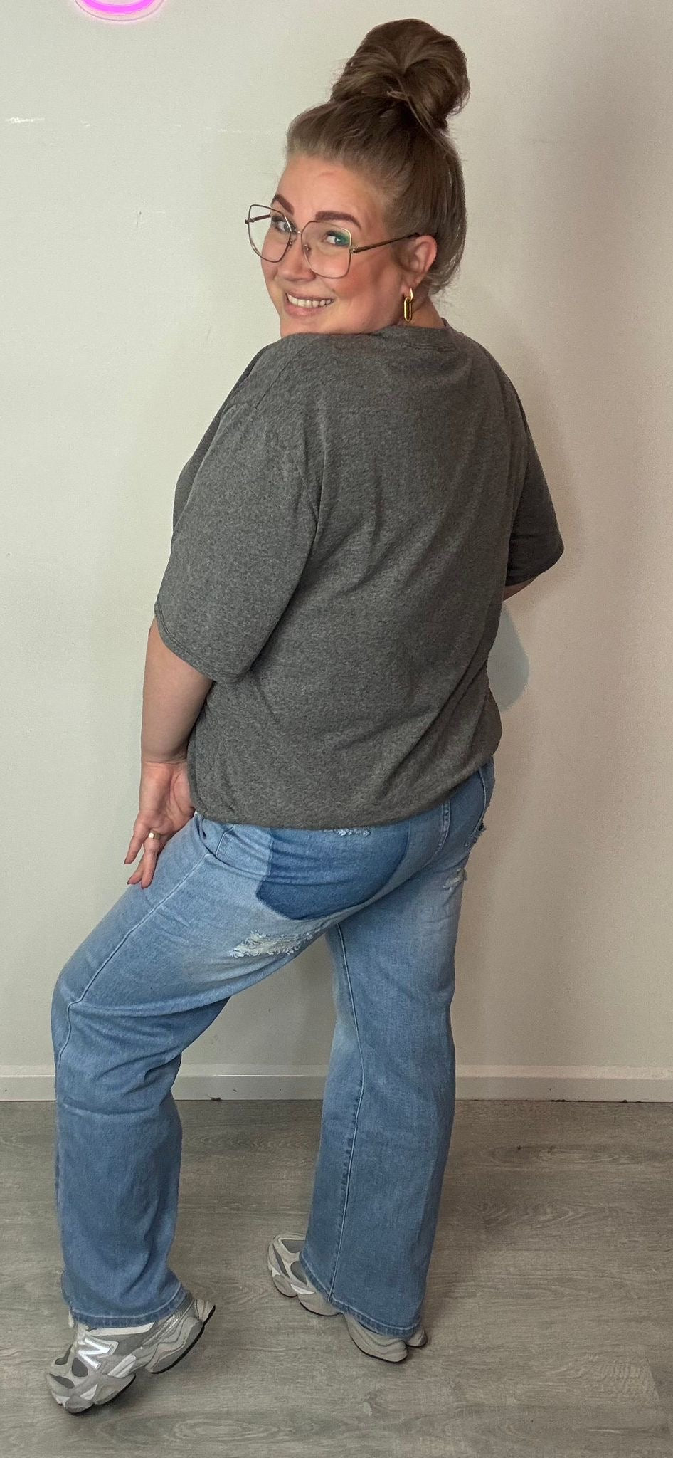 459-38 Red Berry paris jeans blue