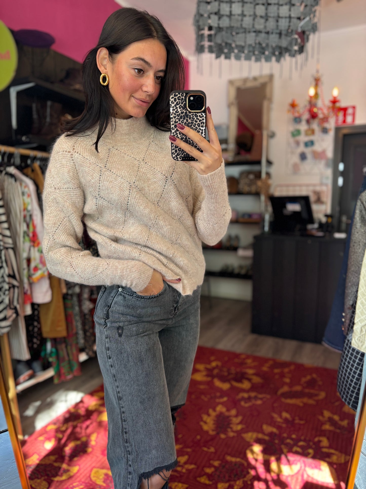 461-2 Selected femme trui maat S