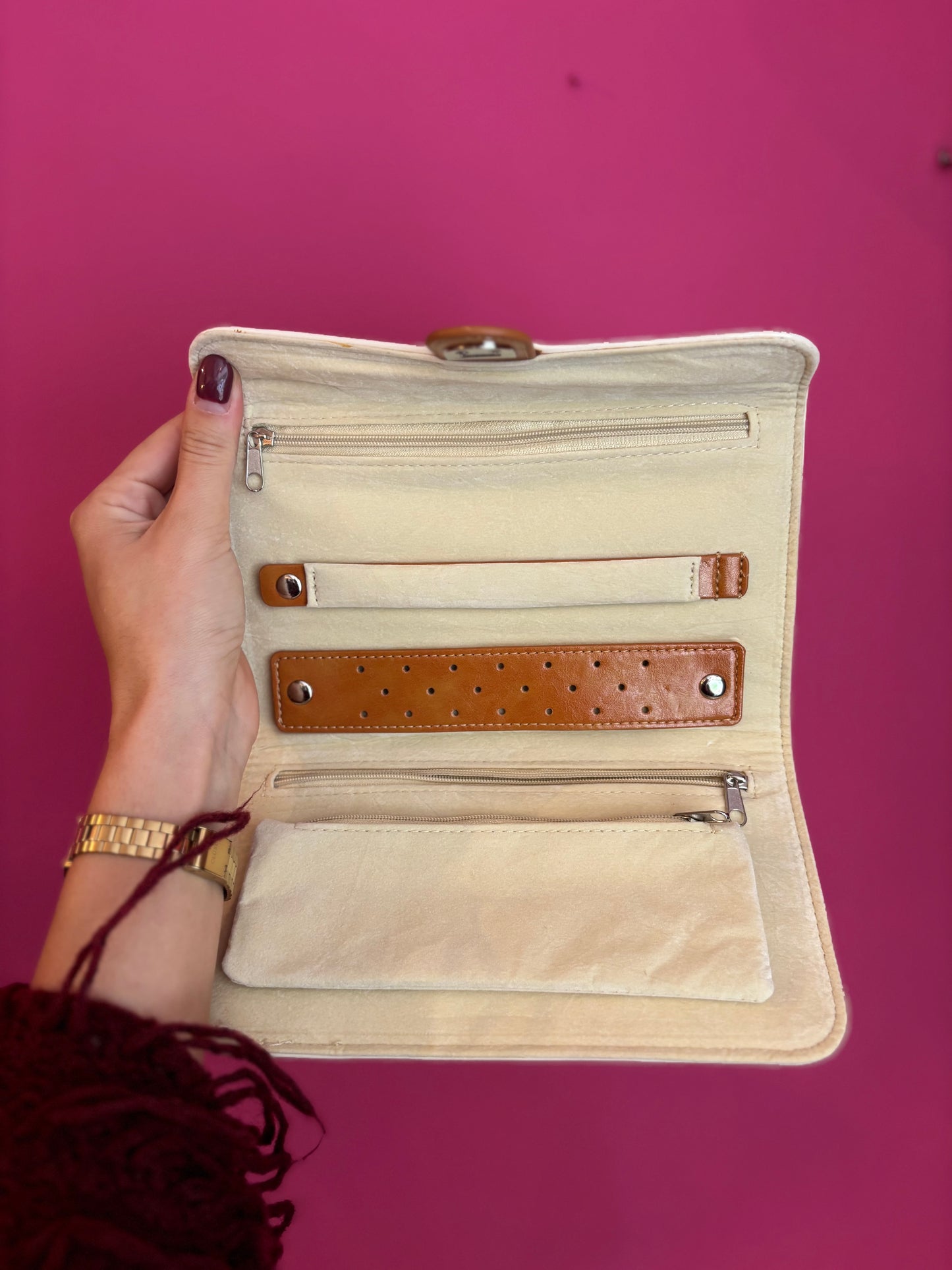 478-4 Witte clutch nieuw