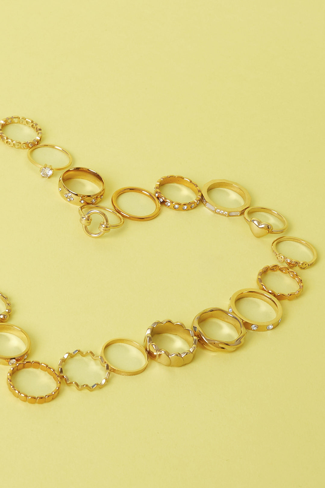 Draped statement ring