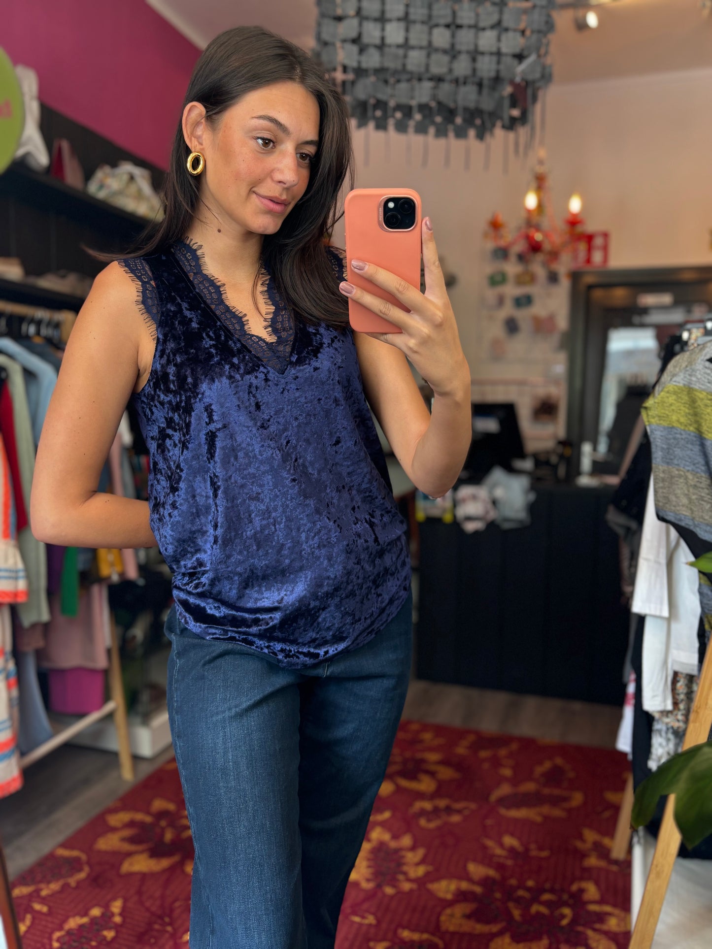 270-37 Velvet top size M/L