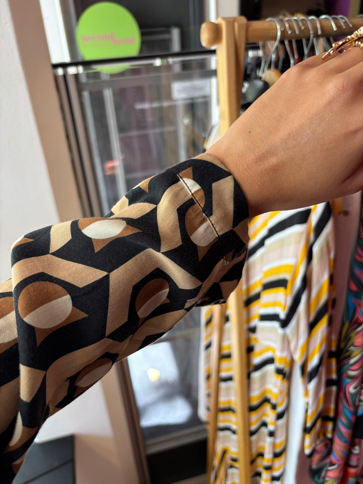 186-149 Smashed Lemon jurk maat M