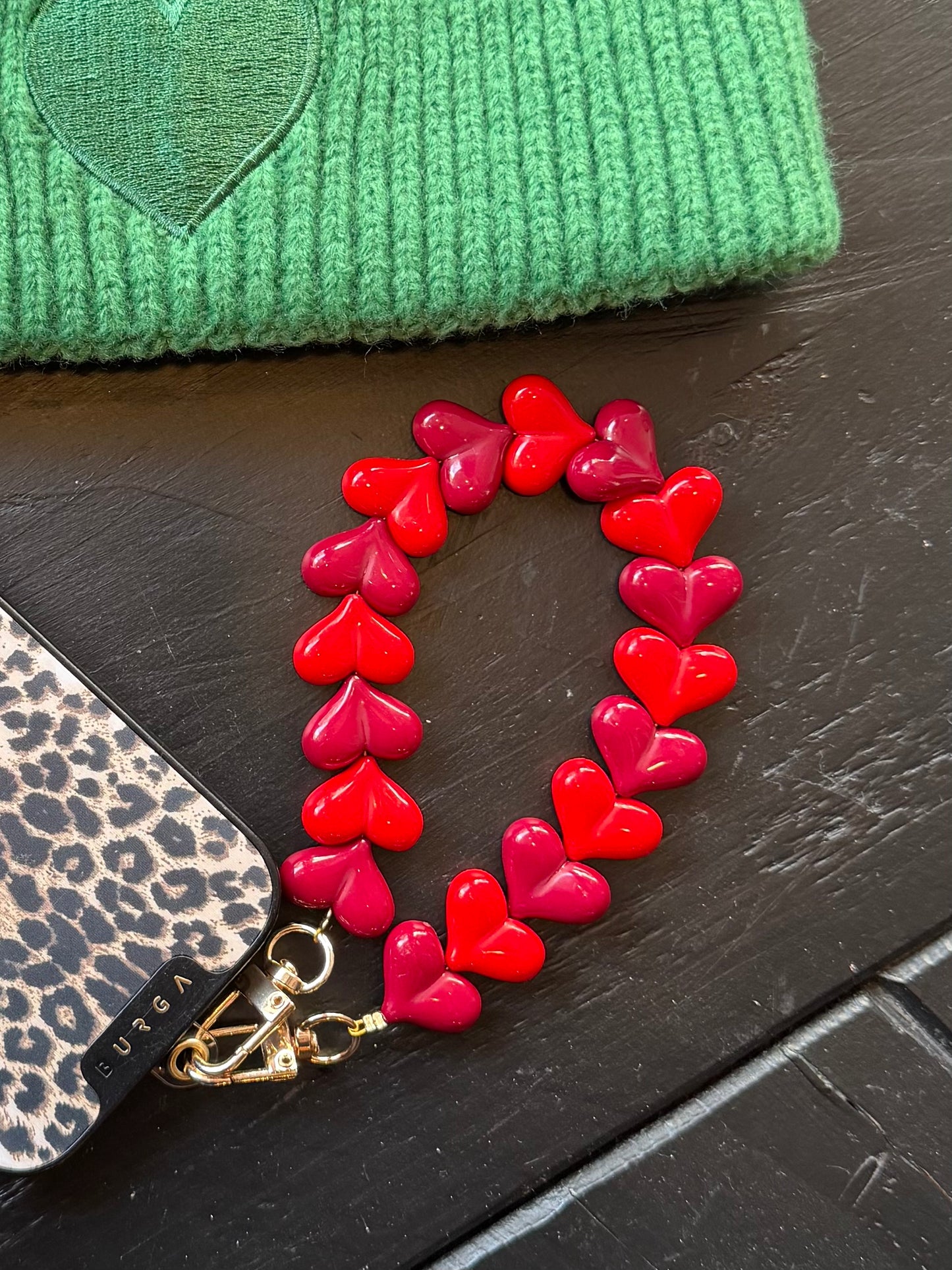 telefoonkoord hartjes