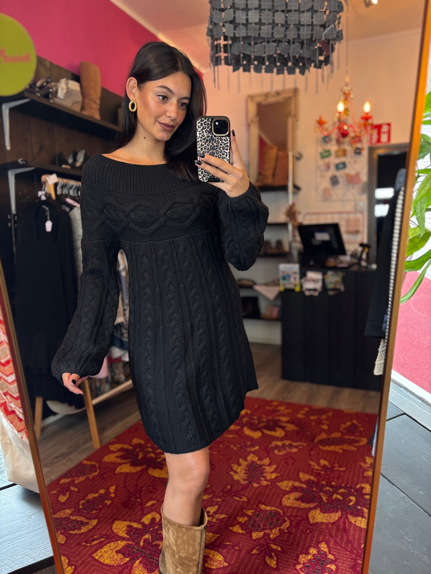 411-124 Moda internationaal jurk maat L