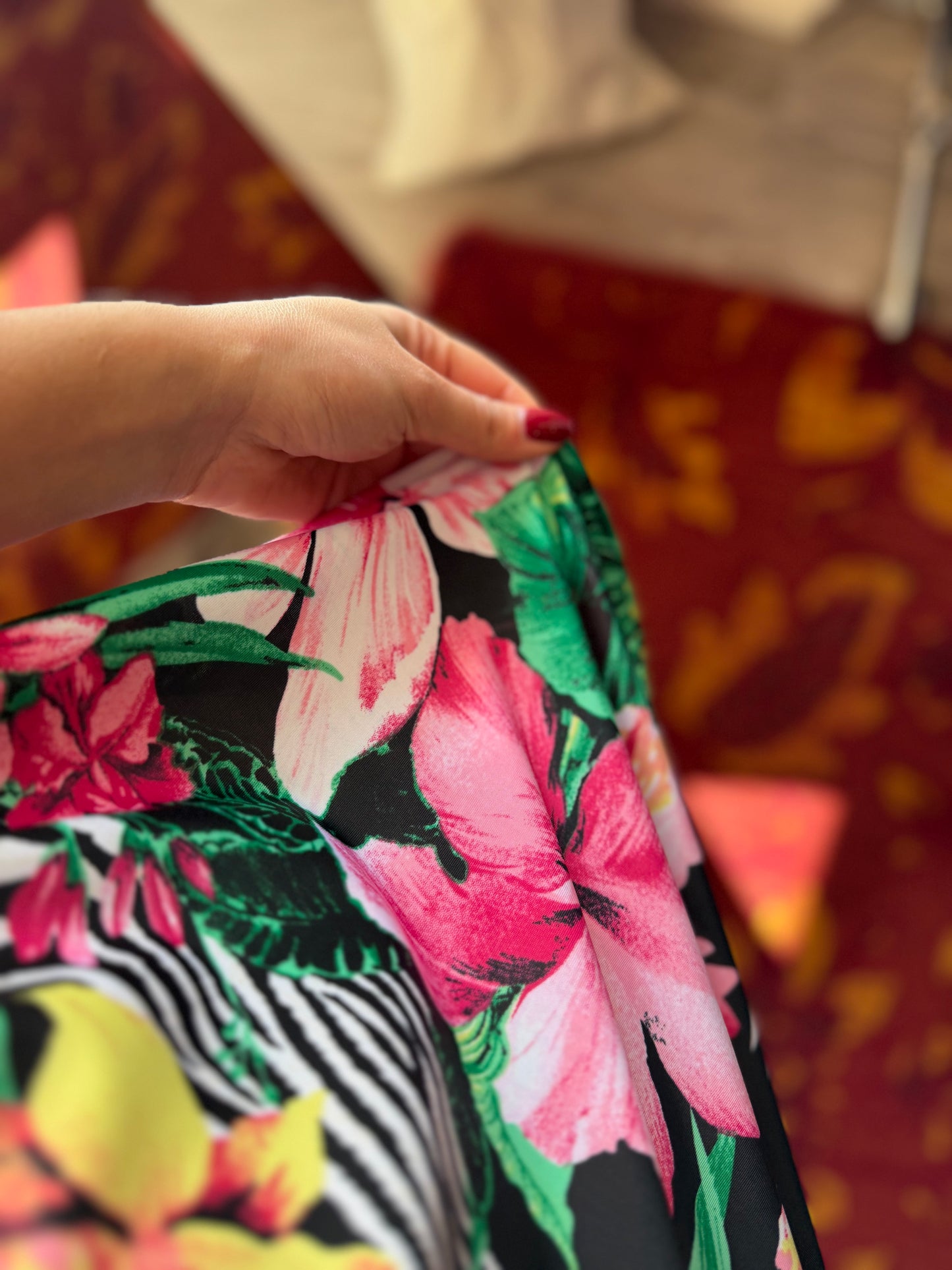 411-100 Flam jurk maat M