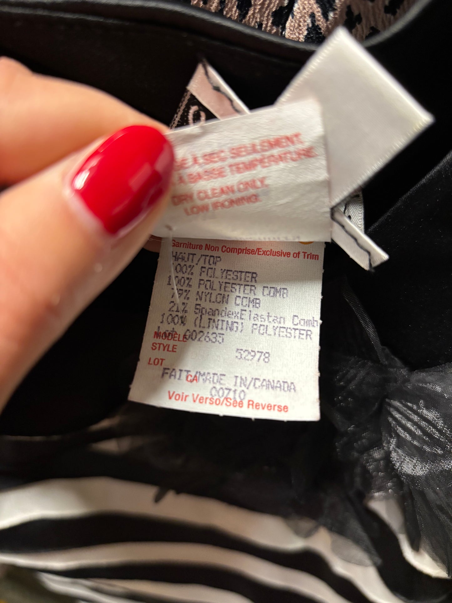 411-78 Joseph Ribkoff top size 38