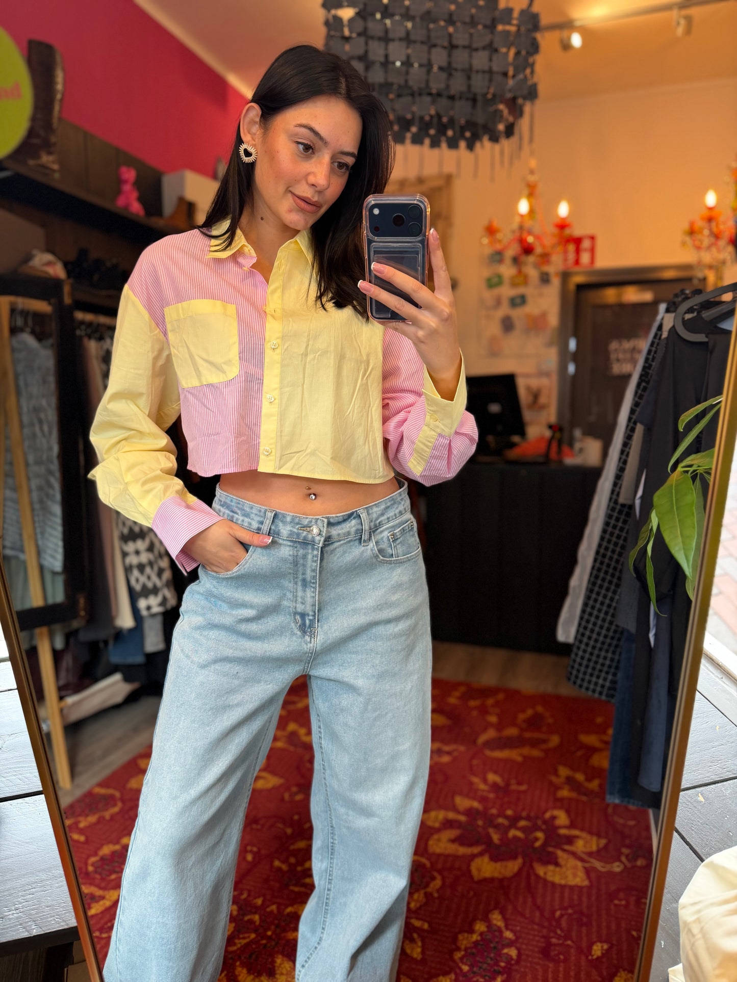 431-45 Na-kd blouse maat 38