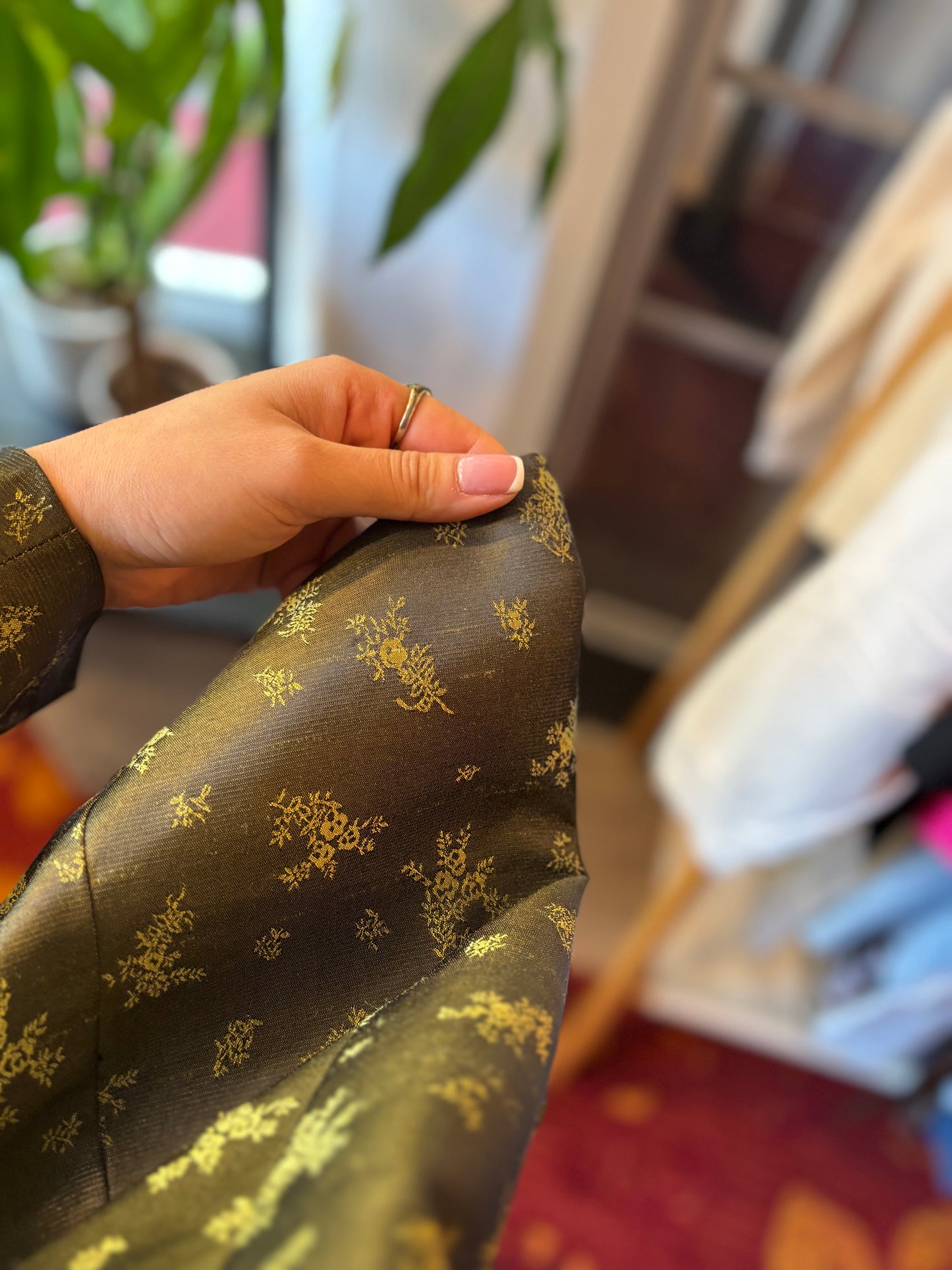 336-43 Blazer groen maat 38