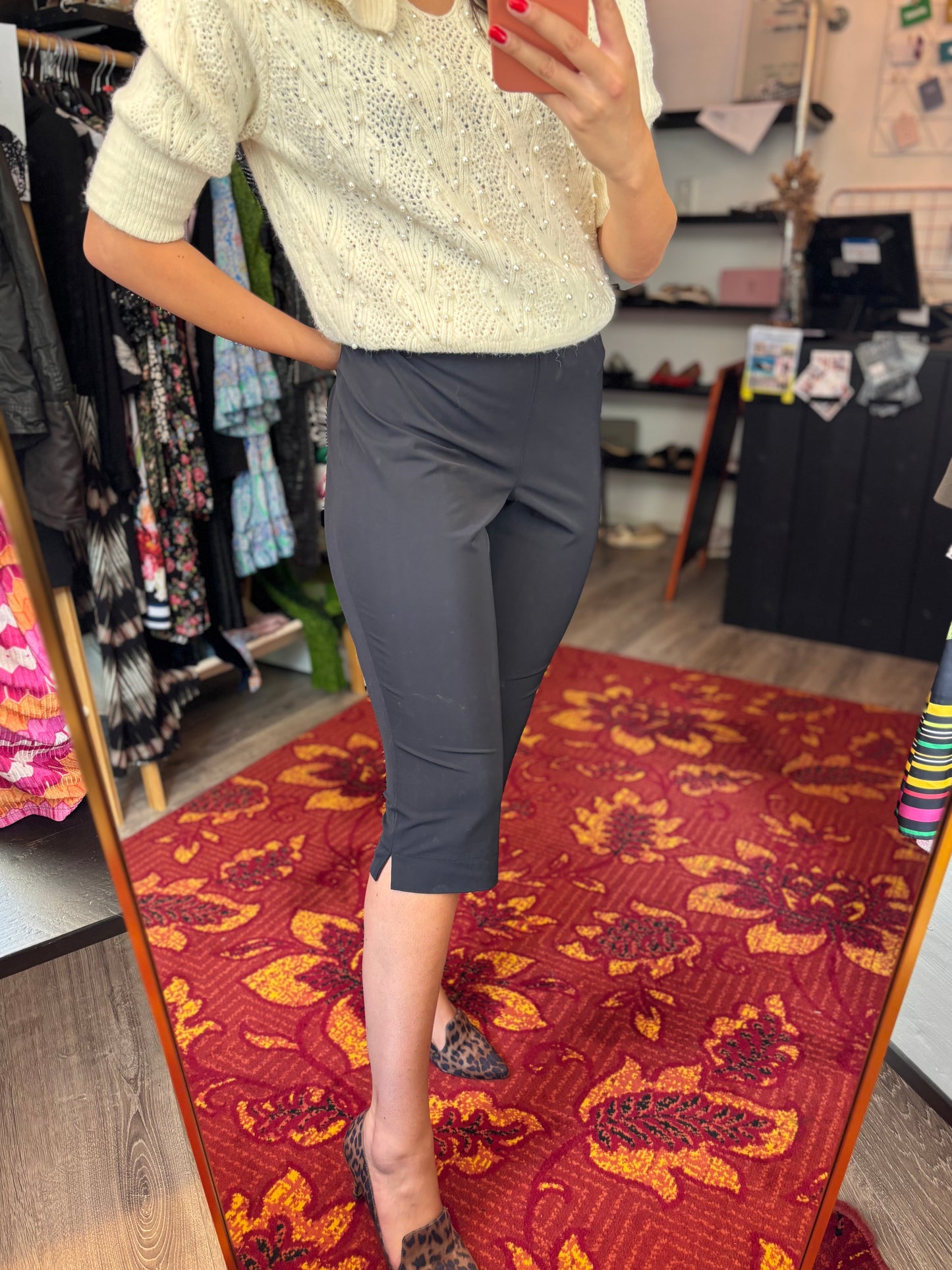 452-47 Cambio driekwartbroek maat 44