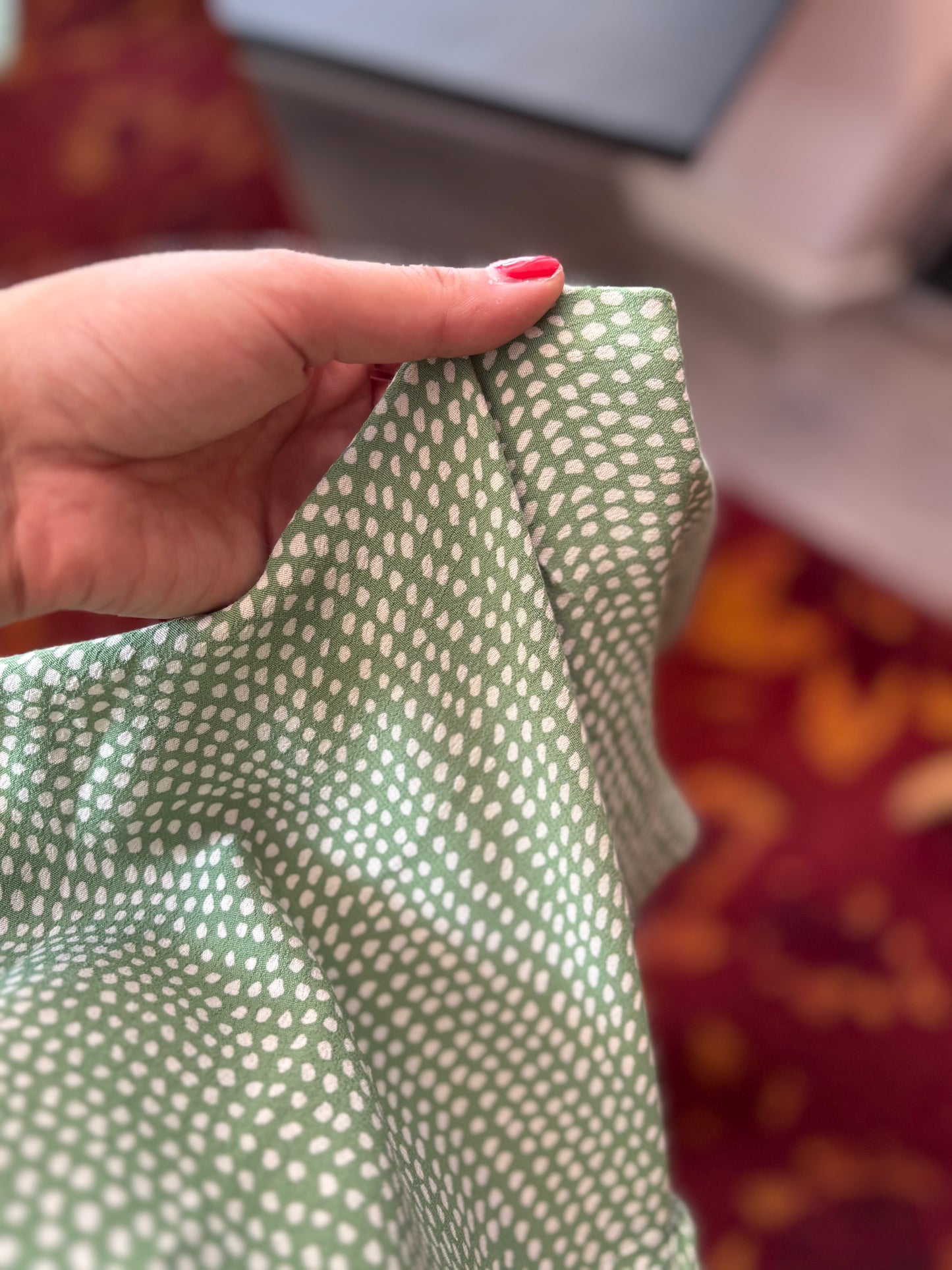 452-35 Anna dress green size XXL