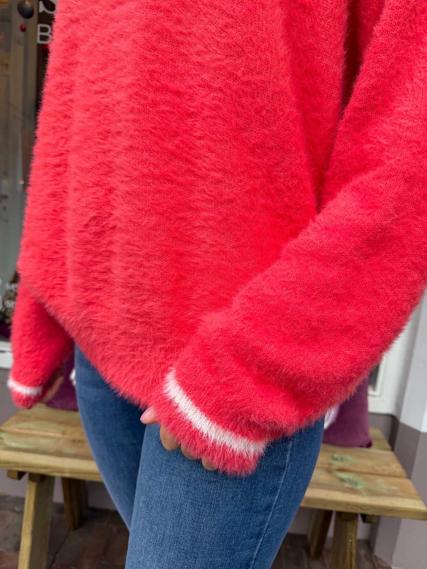 452-119 Anna blue trui maat 44