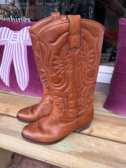 187-32 Sacha cowboy boots 39