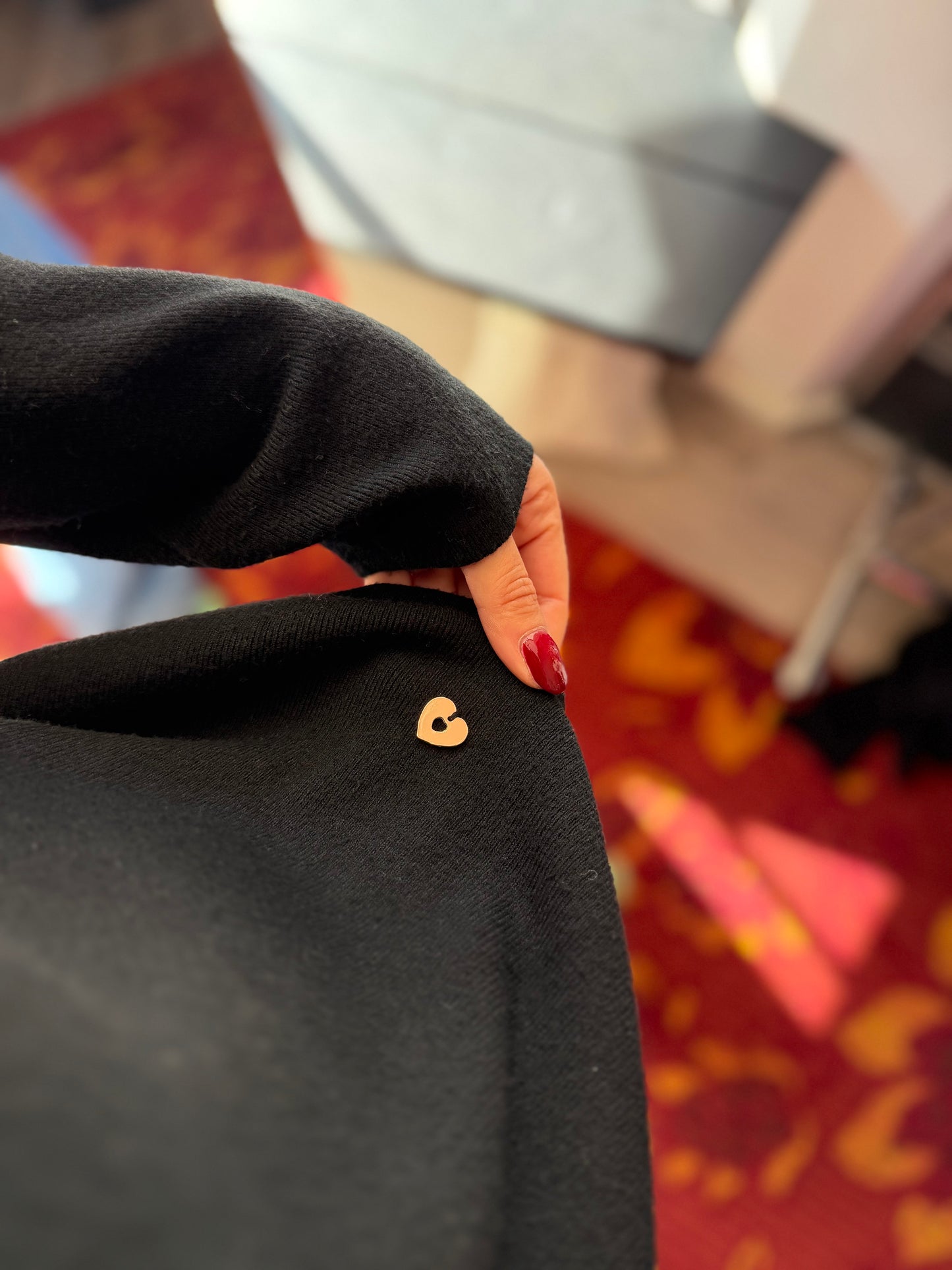 284-167 Zwarte trui maat S