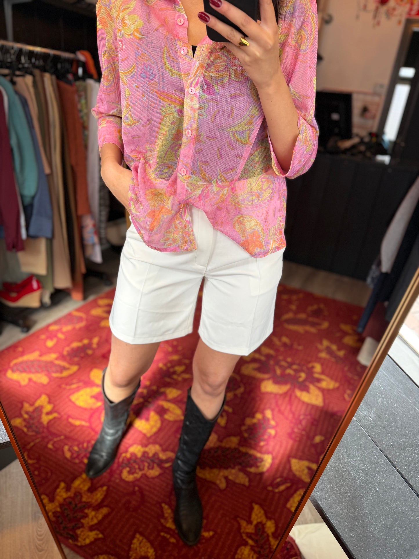 458-11 Drole de copine short maat L