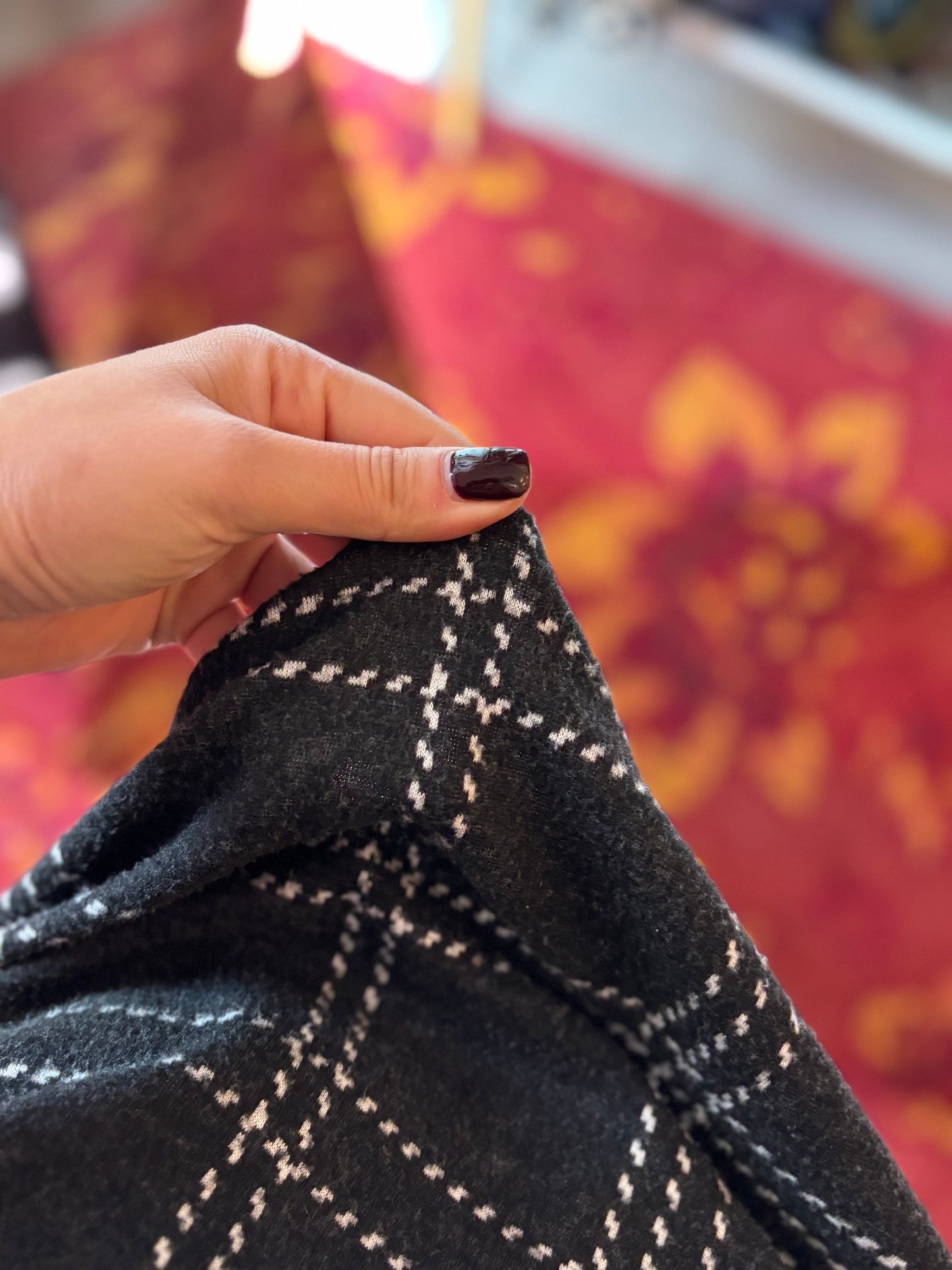 478-23 Esprit jurk geruit maat S