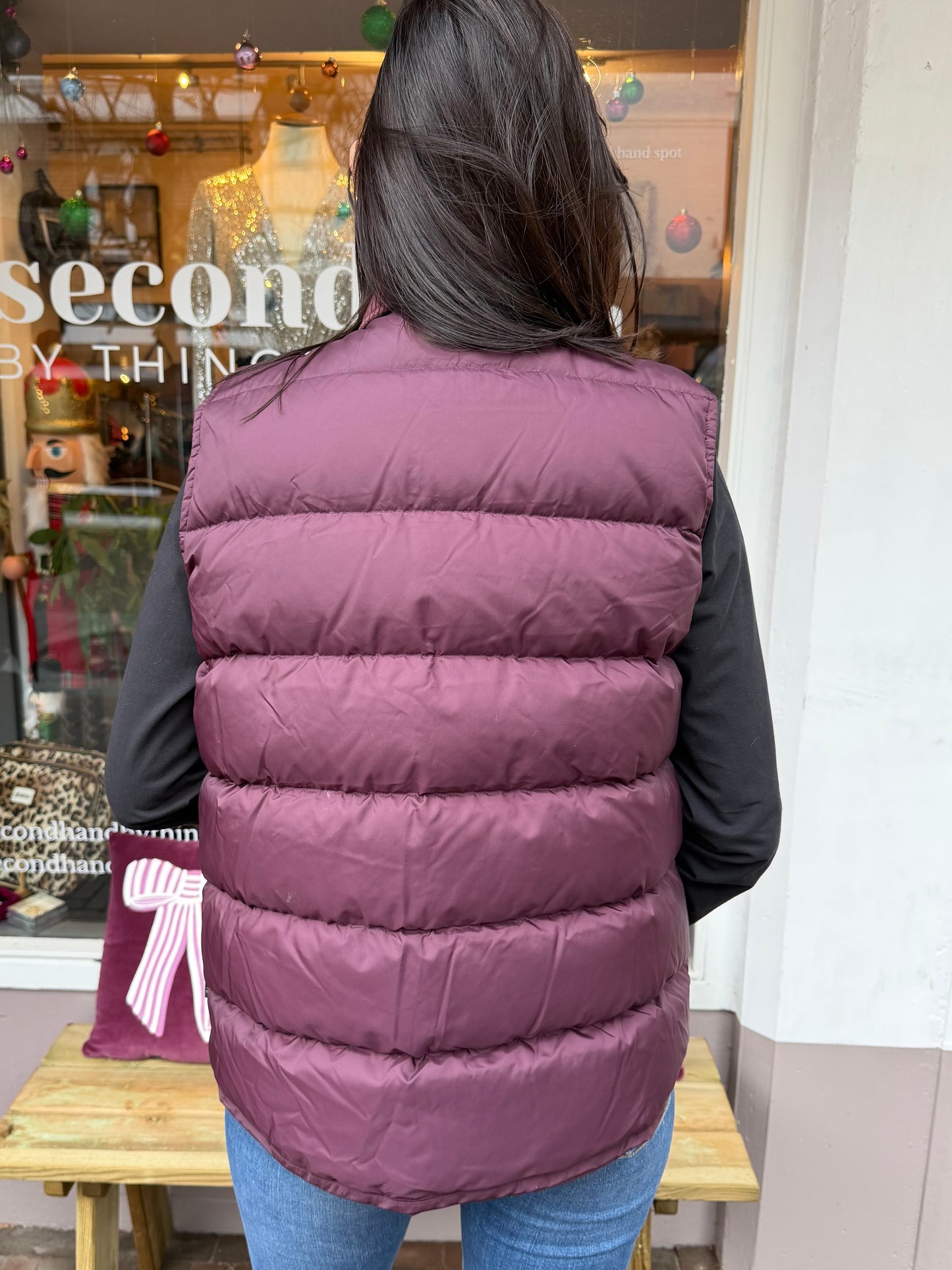 411-185 River woods bodywarmer burgundy XL