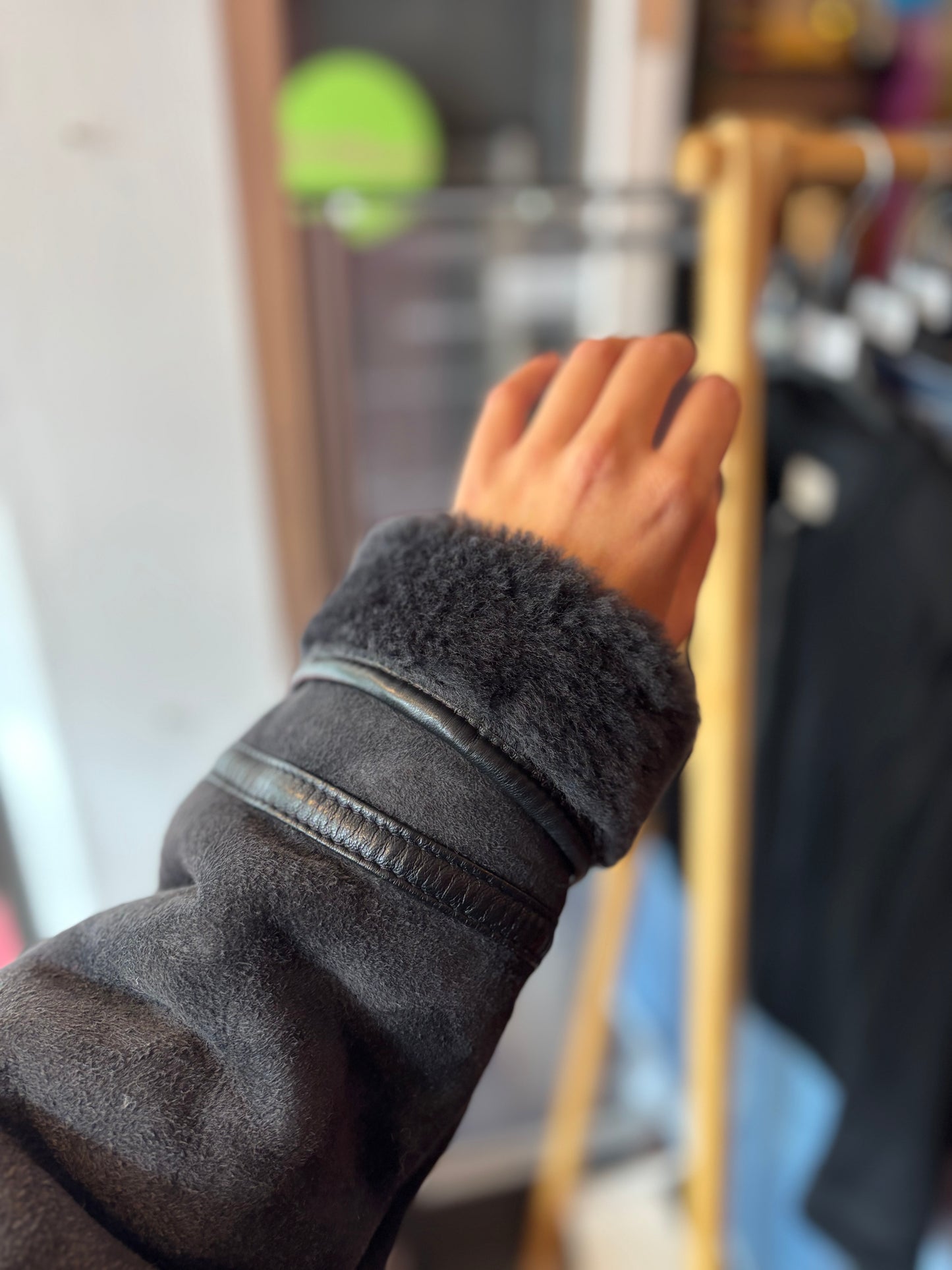 411-136 Irina Peaussier jacket suede maat 38