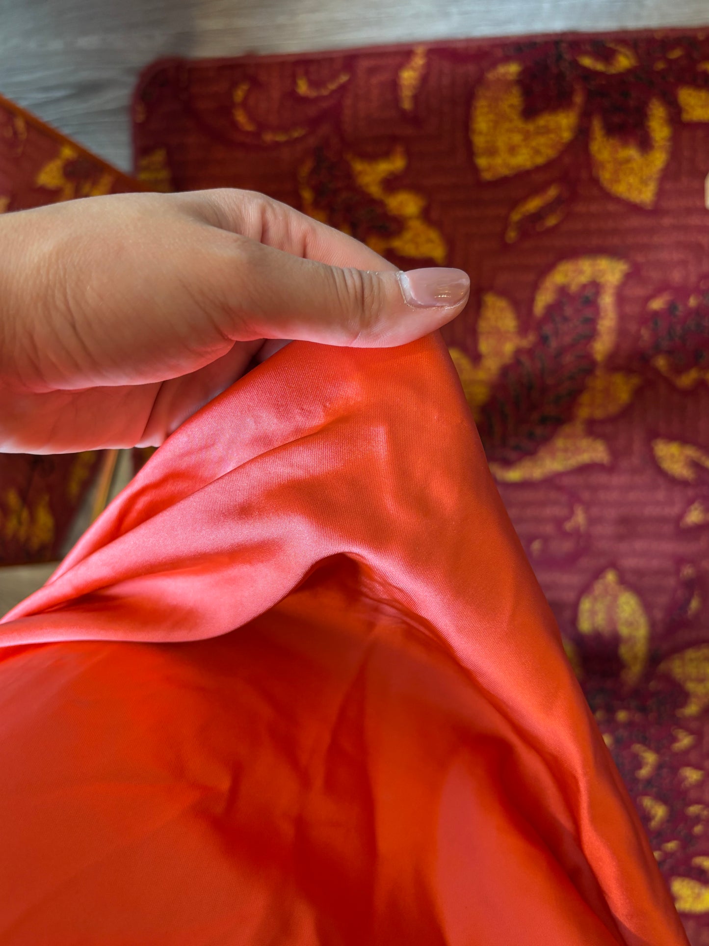 31-83 Marccain jurk koraal maat 42