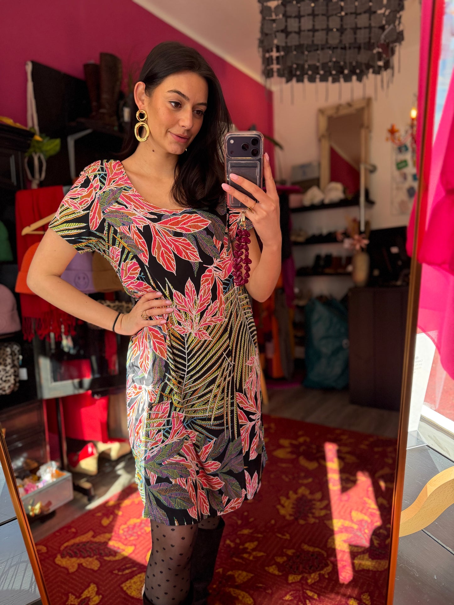 486-12 Joy’s paris jurk maat L