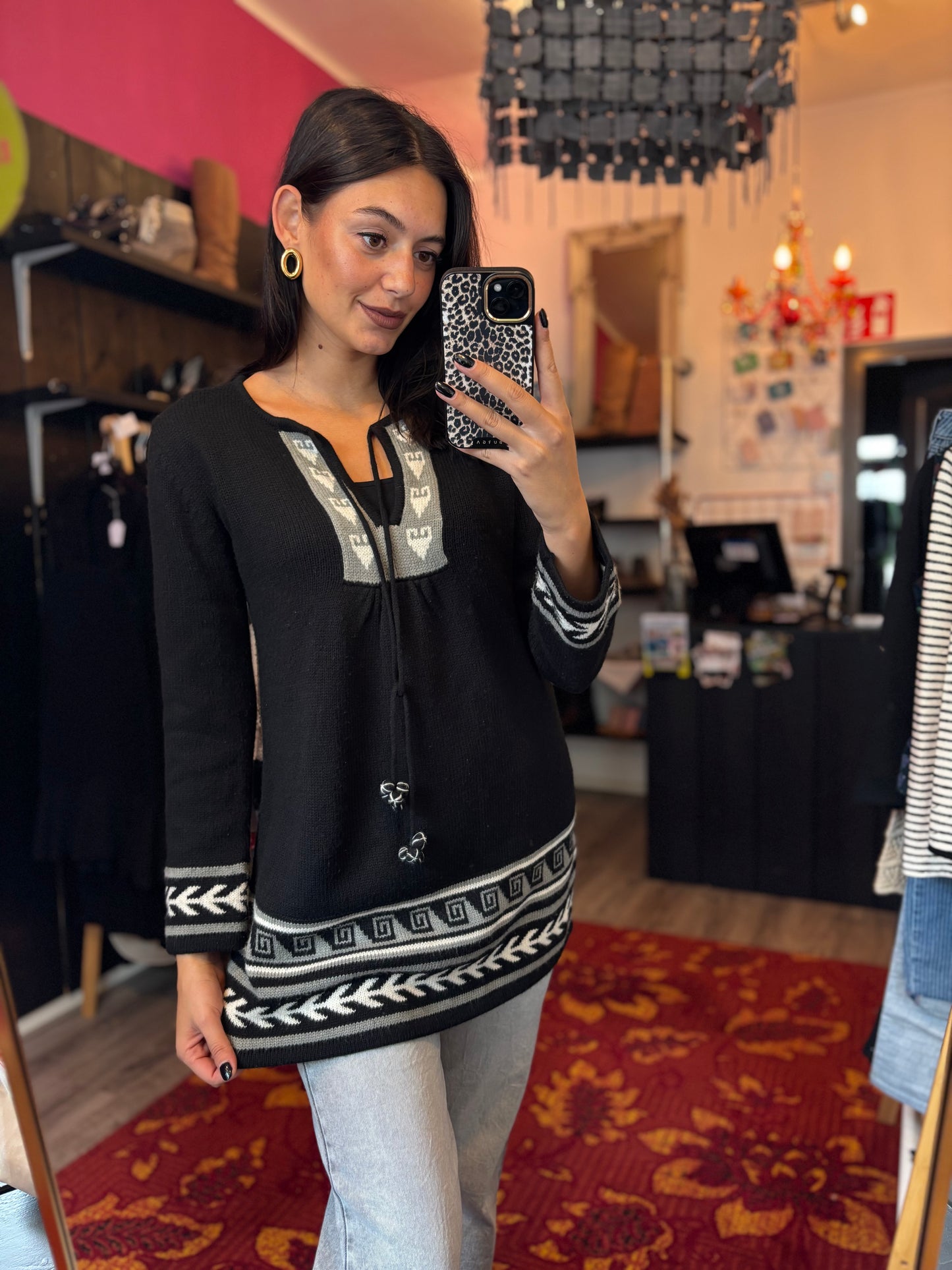 411-135 Knitwear jurk maat L