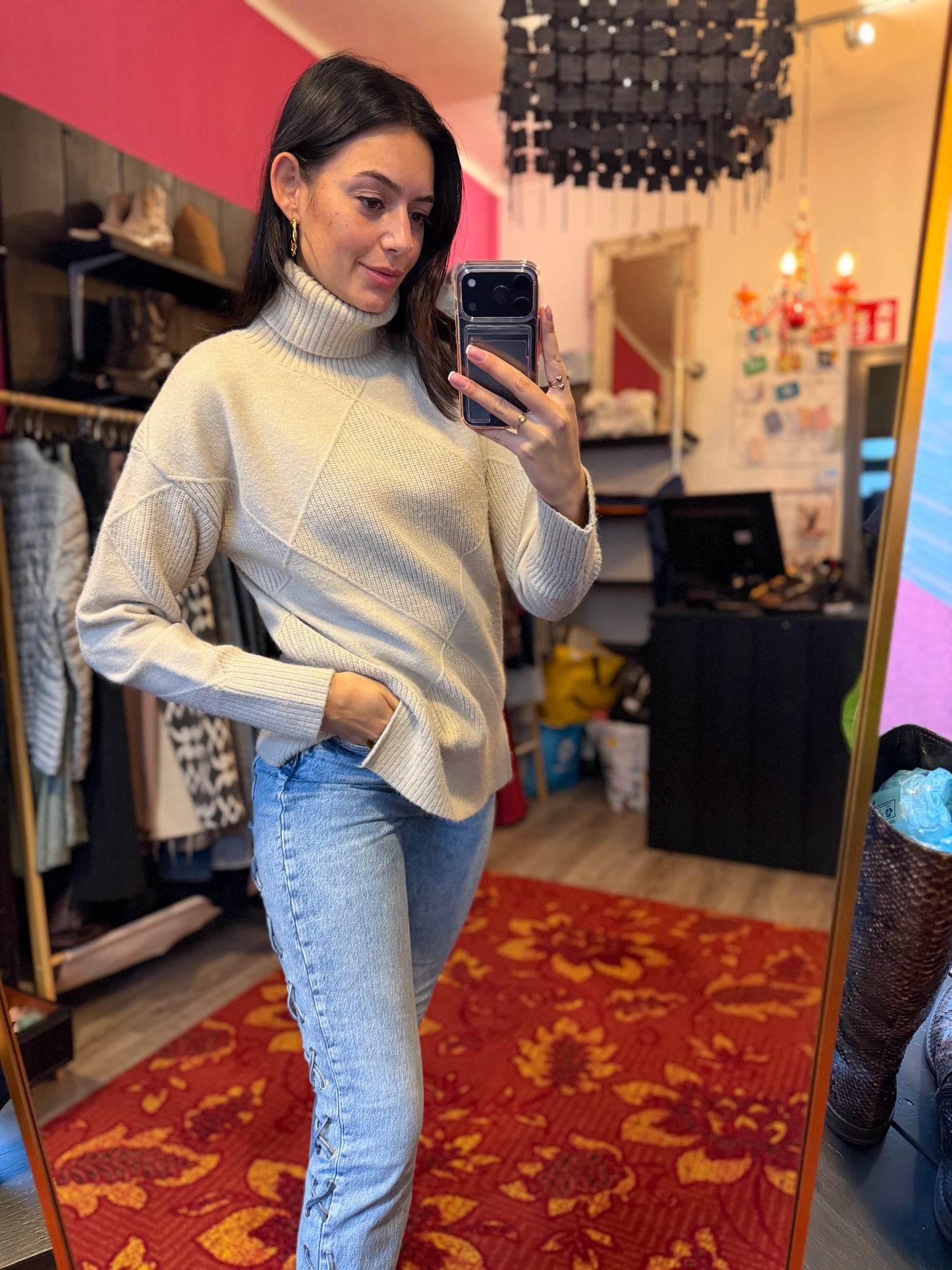 71-56 Silver Creek trui maat XS