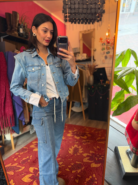 400-165 Cargo jeans maat S