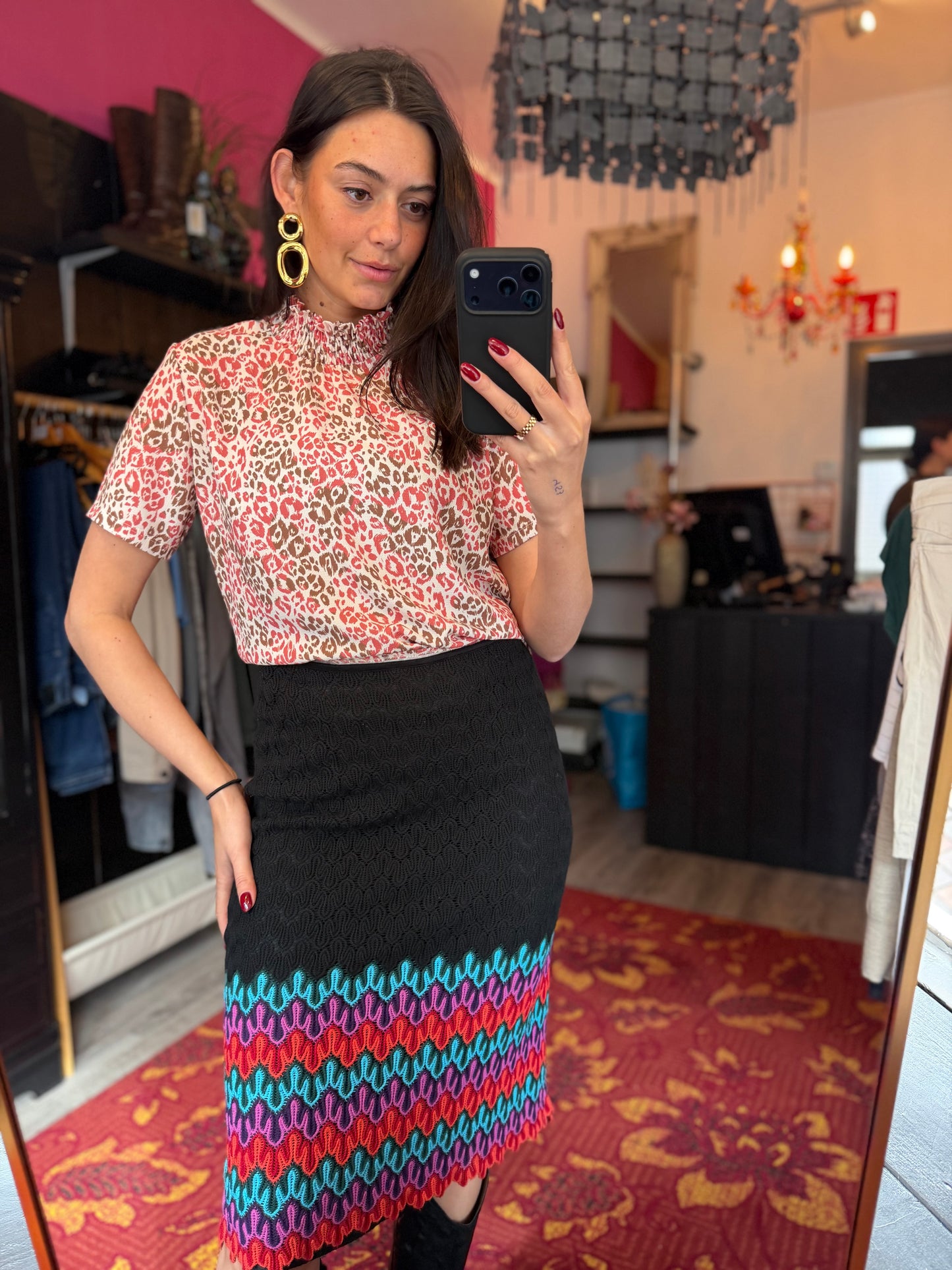 269-187 Perla Nera blouse maat S