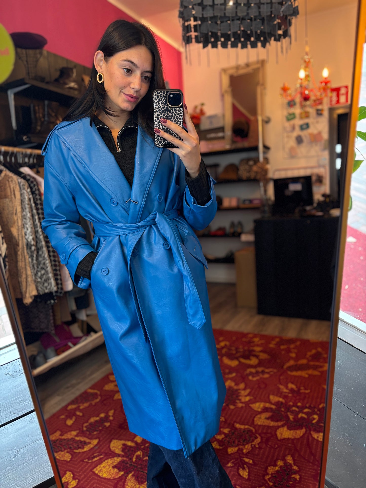 400-140 Stradivarius trenchcoat maat M