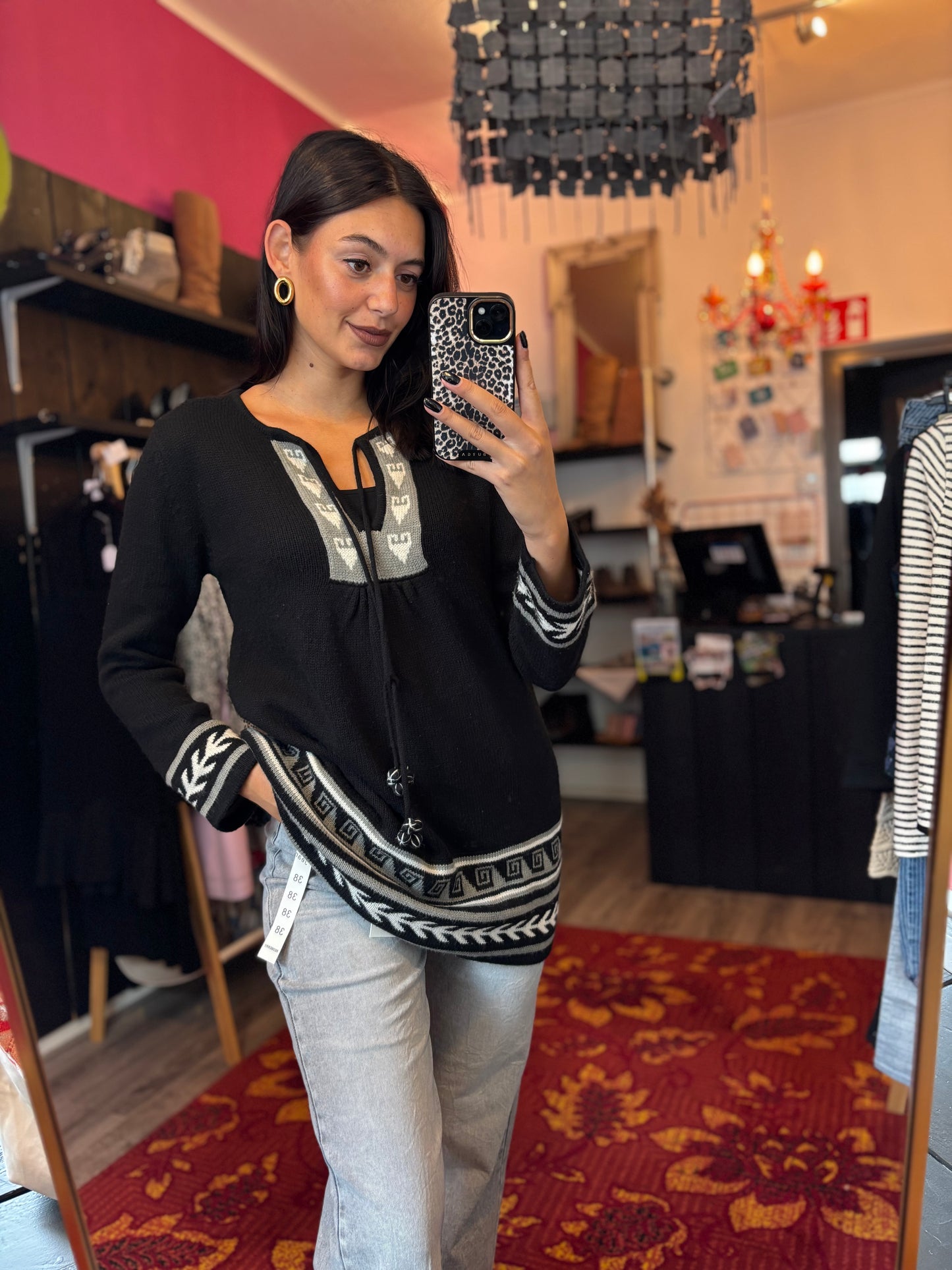 411-135 Knitwear jurk maat L