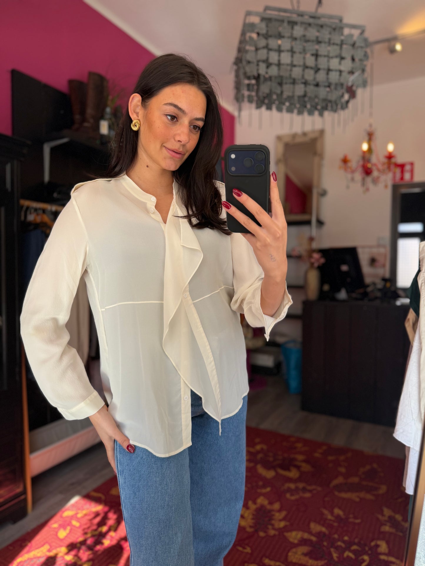 254-129 Luisa Cerano blouse maat 42