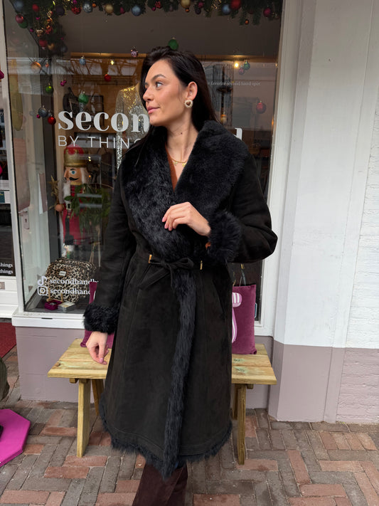 411-187 Leda Spain suede jas maat 40