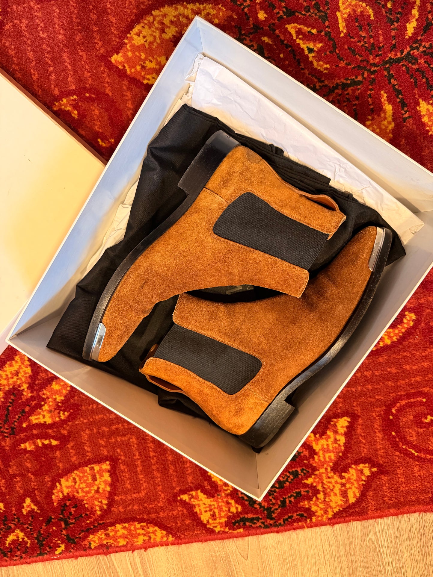 431-33 Givenchy botte dallas chelsea light brown maat 39