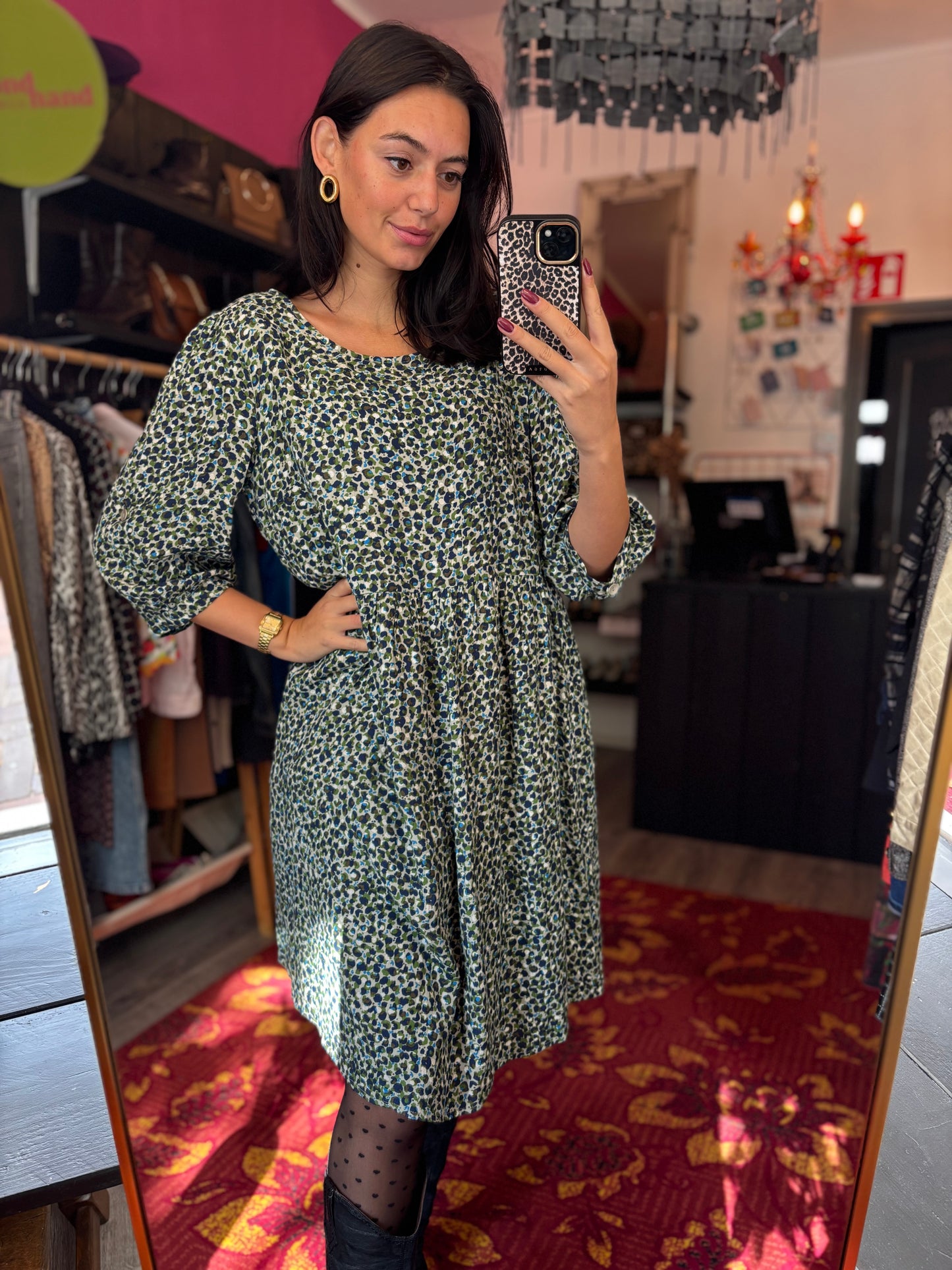 467-1 Comma jurk maat 38