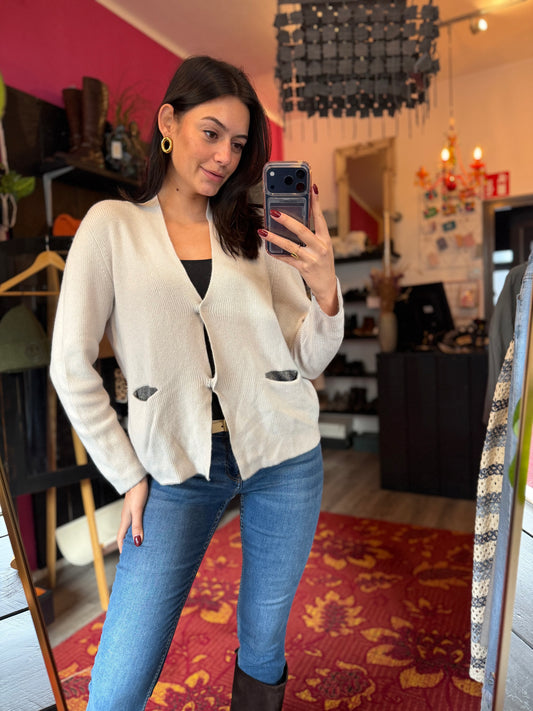 254-94 Le tricot Perugia vest maat XL