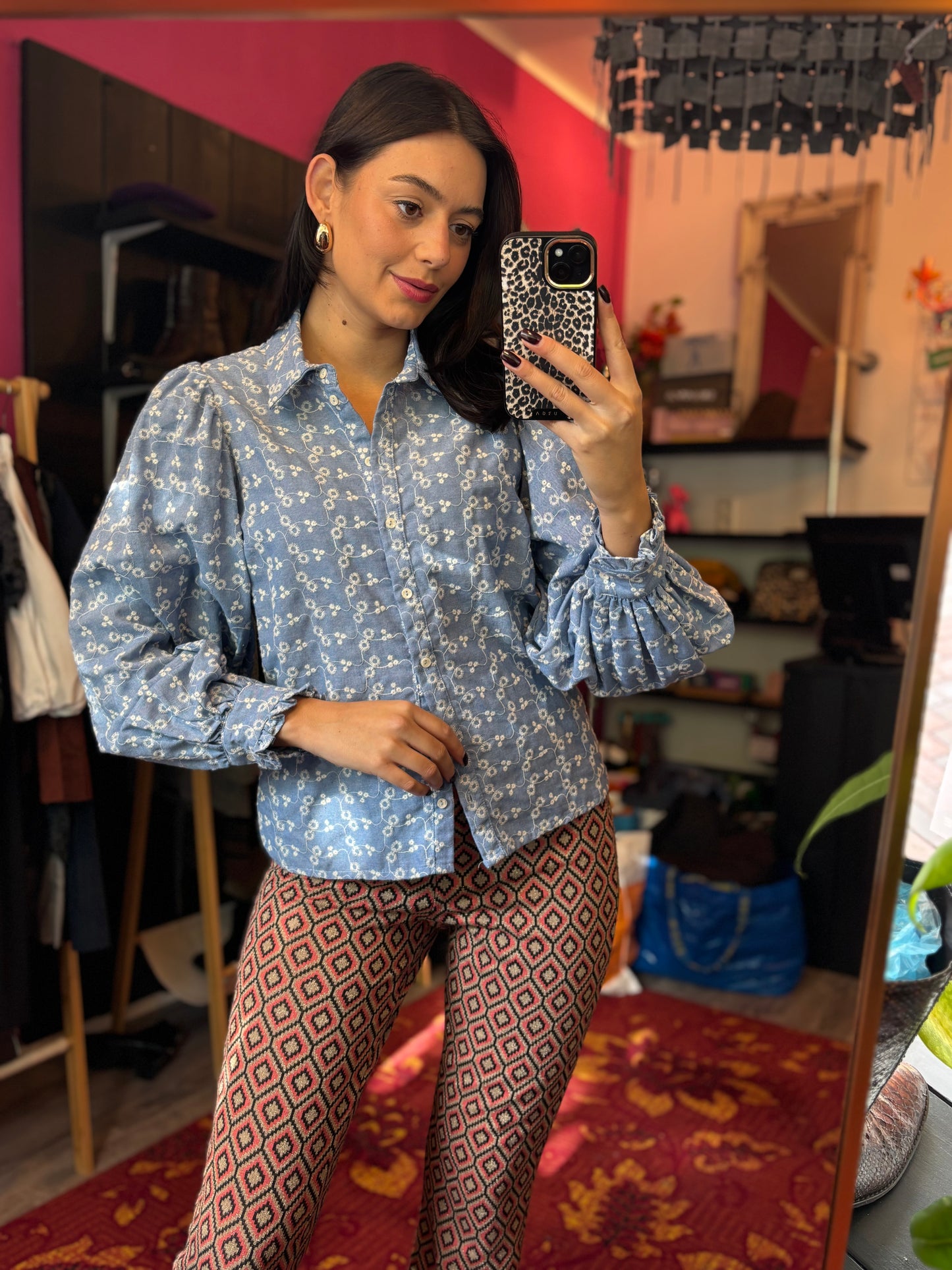 336-38 Rue de femme blouse maat 36