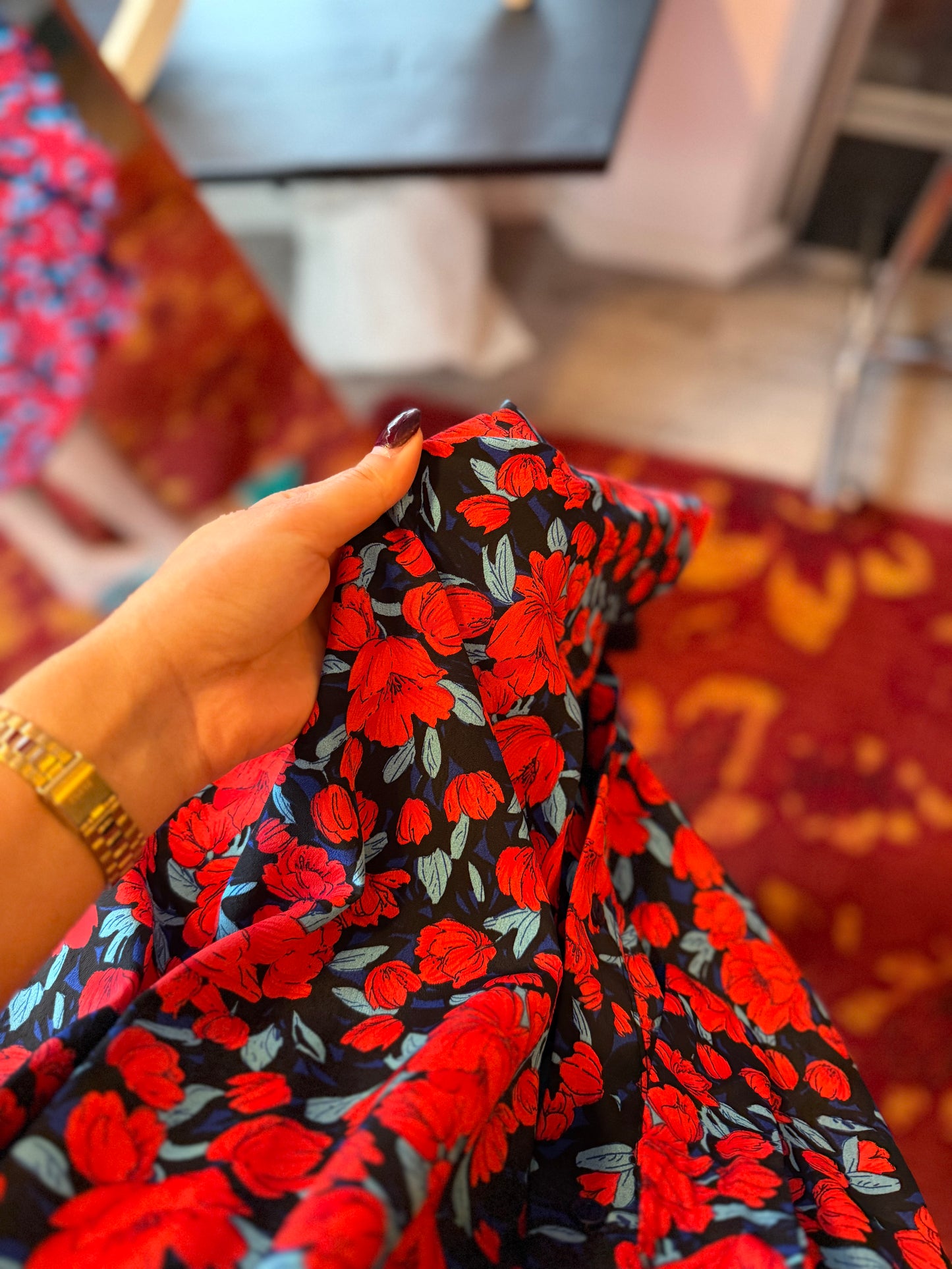 506-4 Colourful rebel jurk maat M/L