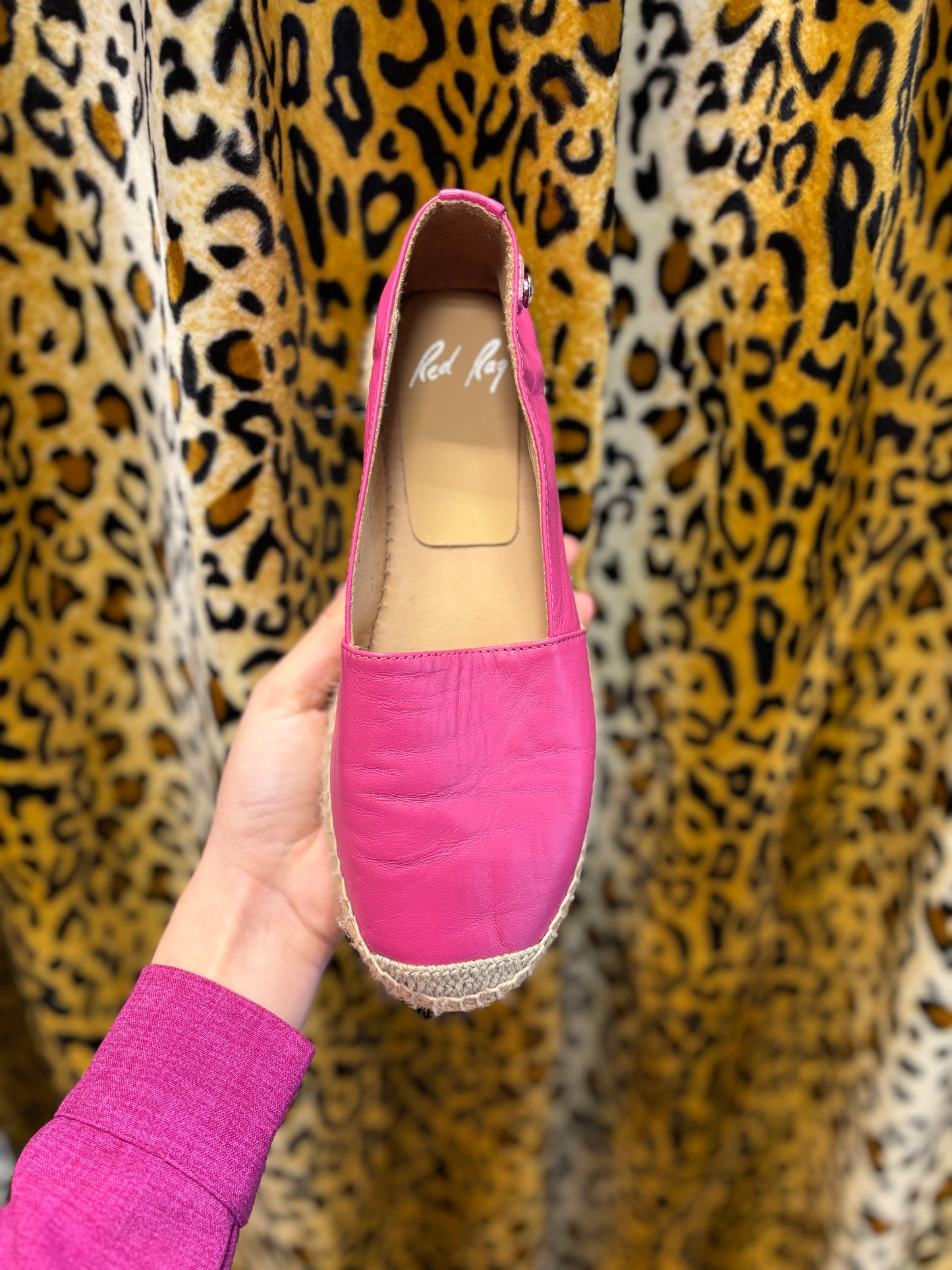 363- Red Rag boat shoes size 37