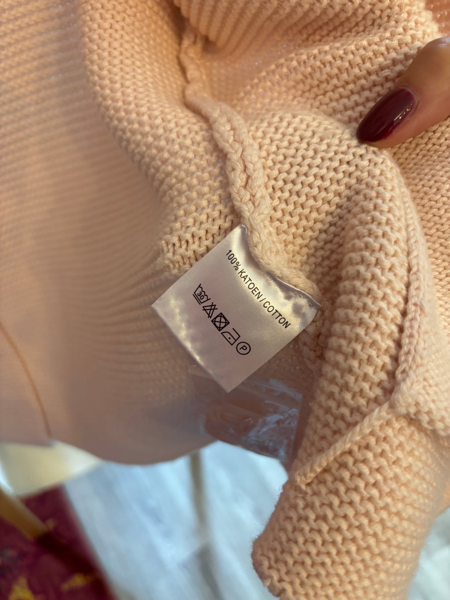 363-62 Purdey vest licht roze maat S