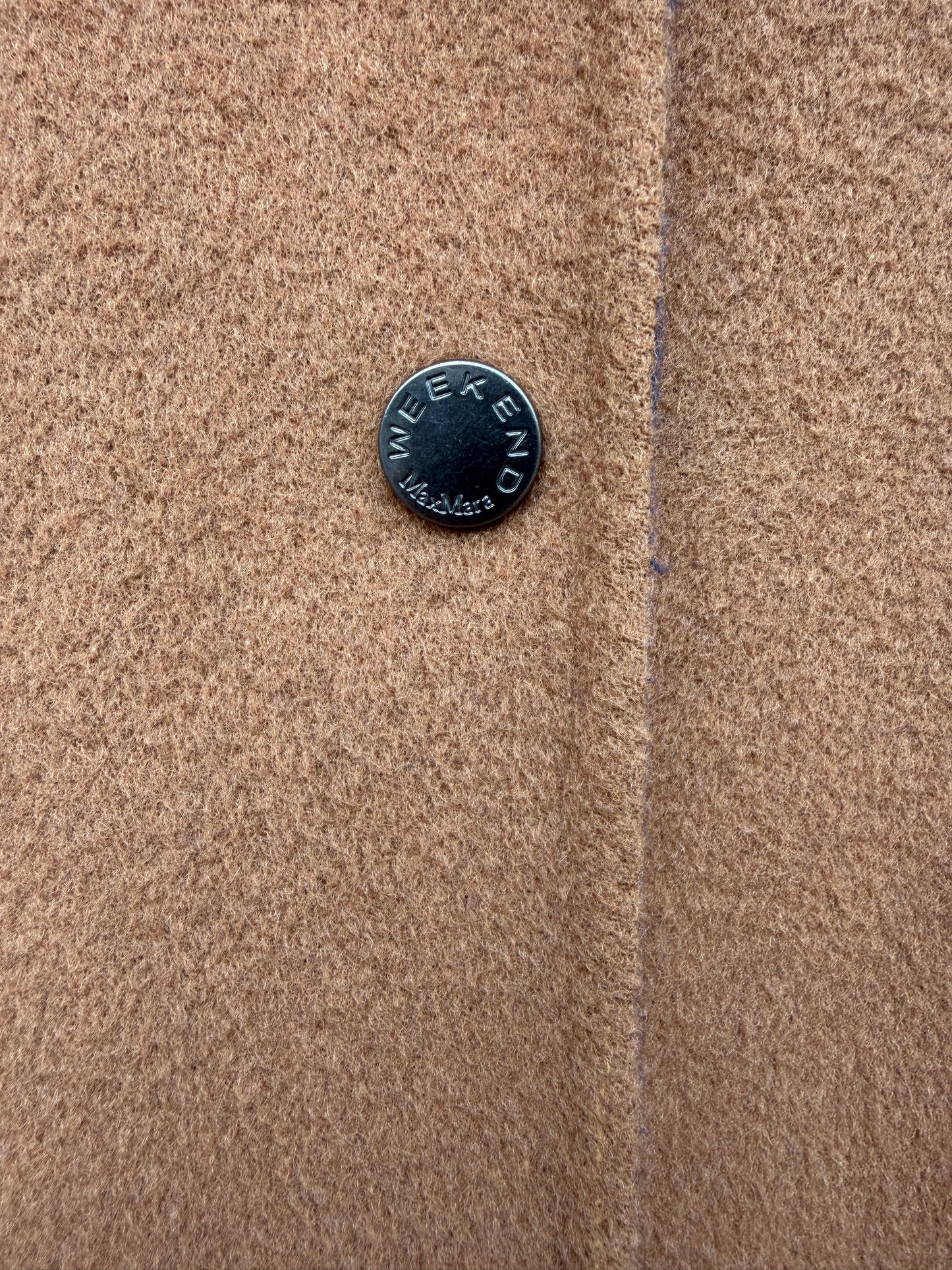 254-83 MaxMara Weekend Reversible Wool Coat 42