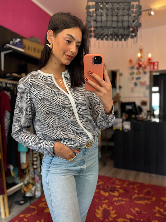 411-107 River woods blouse maat 38