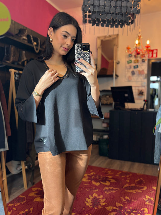 260-142 Miss etam blouse maat XL nieuw