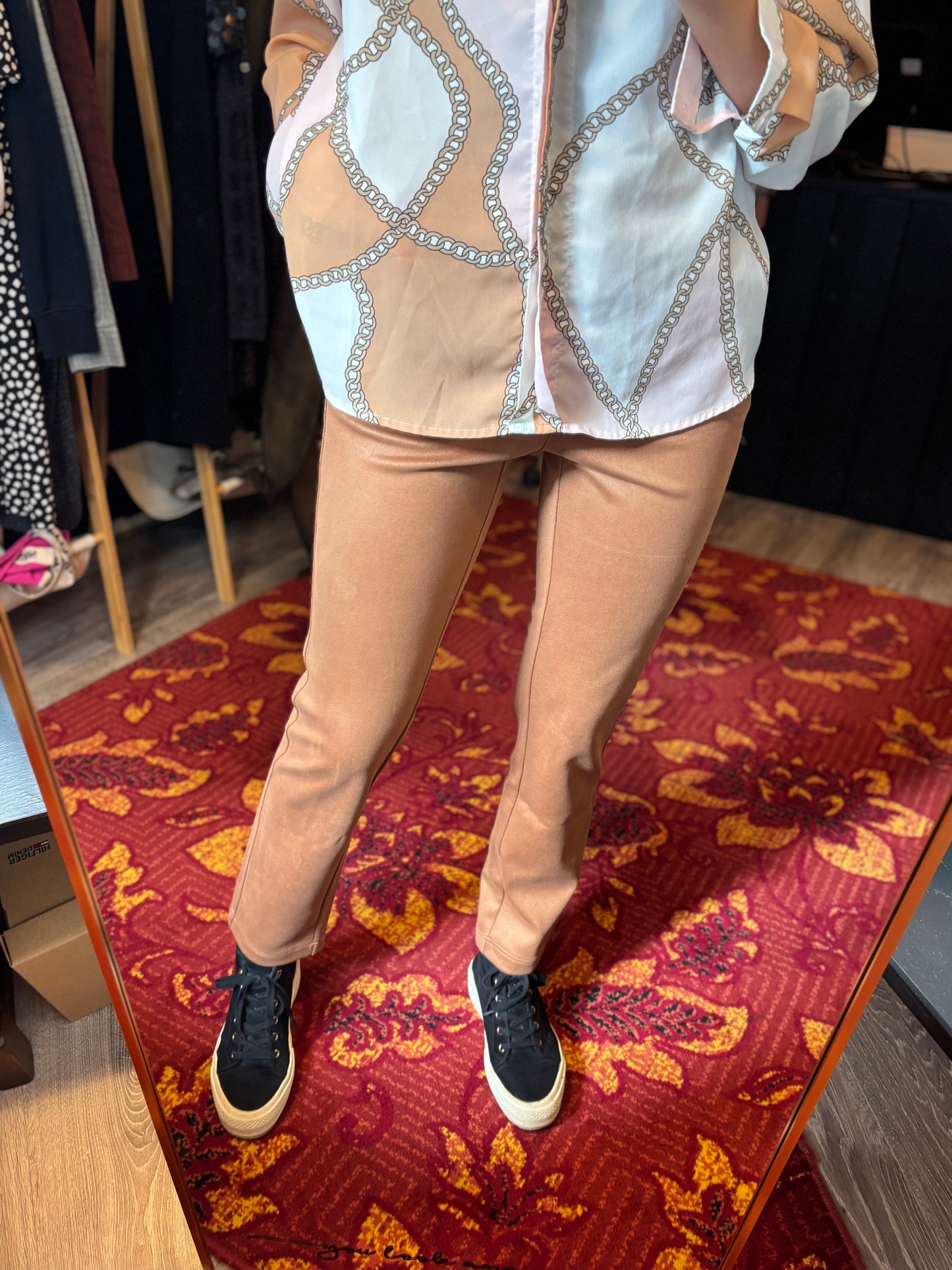 480-4 Cotton club broek maat M