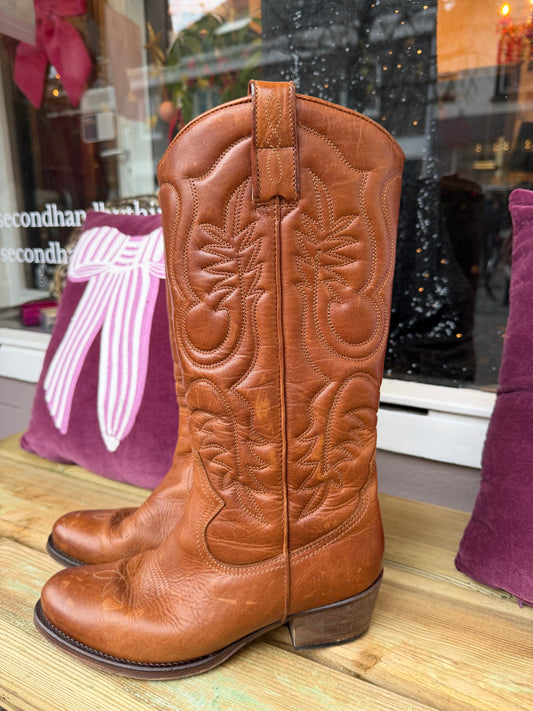 187-32 Sacha cowboy boots 39