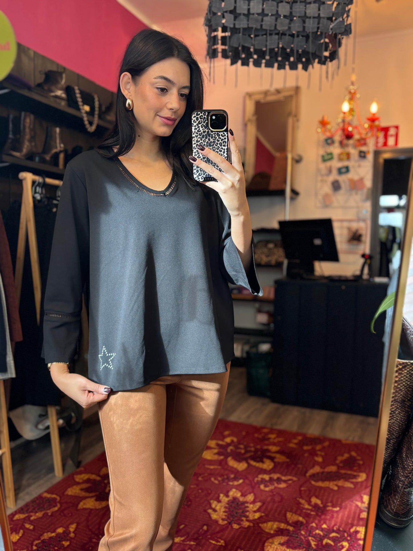 260-142 Miss etam blouse maat XL nieuw