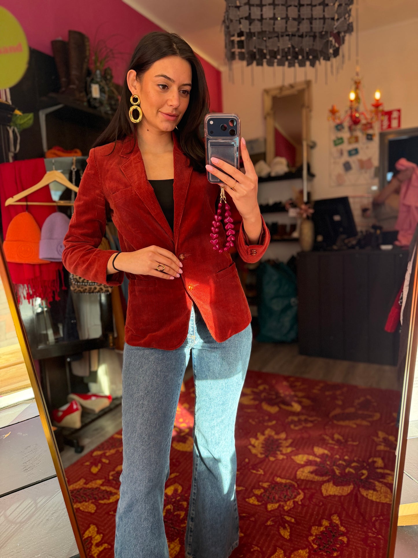 411-218 Ardee blazer rib maat M