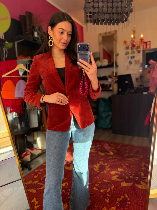 411-218 Ardee blazer rib maat M